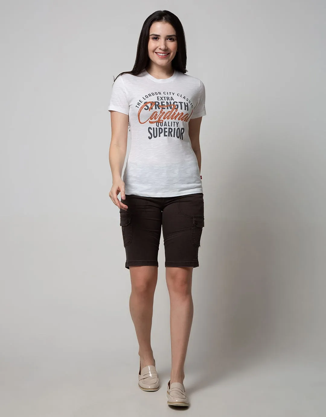 Cardinal Girl Bermuda Cotton