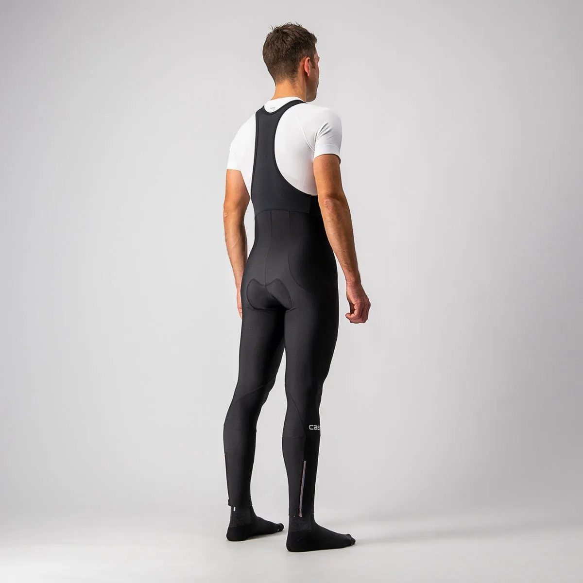 Castelli Entrata fietsbroek lang zwart heren