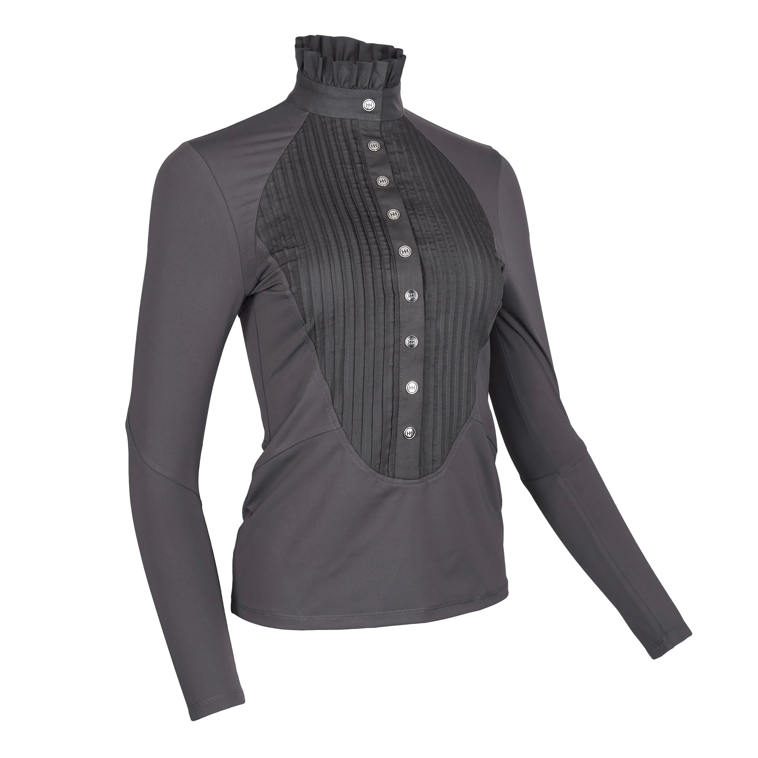Charcoal Grey Tudor Shirt