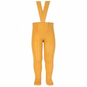 Cóndor Tights Rib Mustard