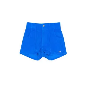 Corduroy Shorts in Blue