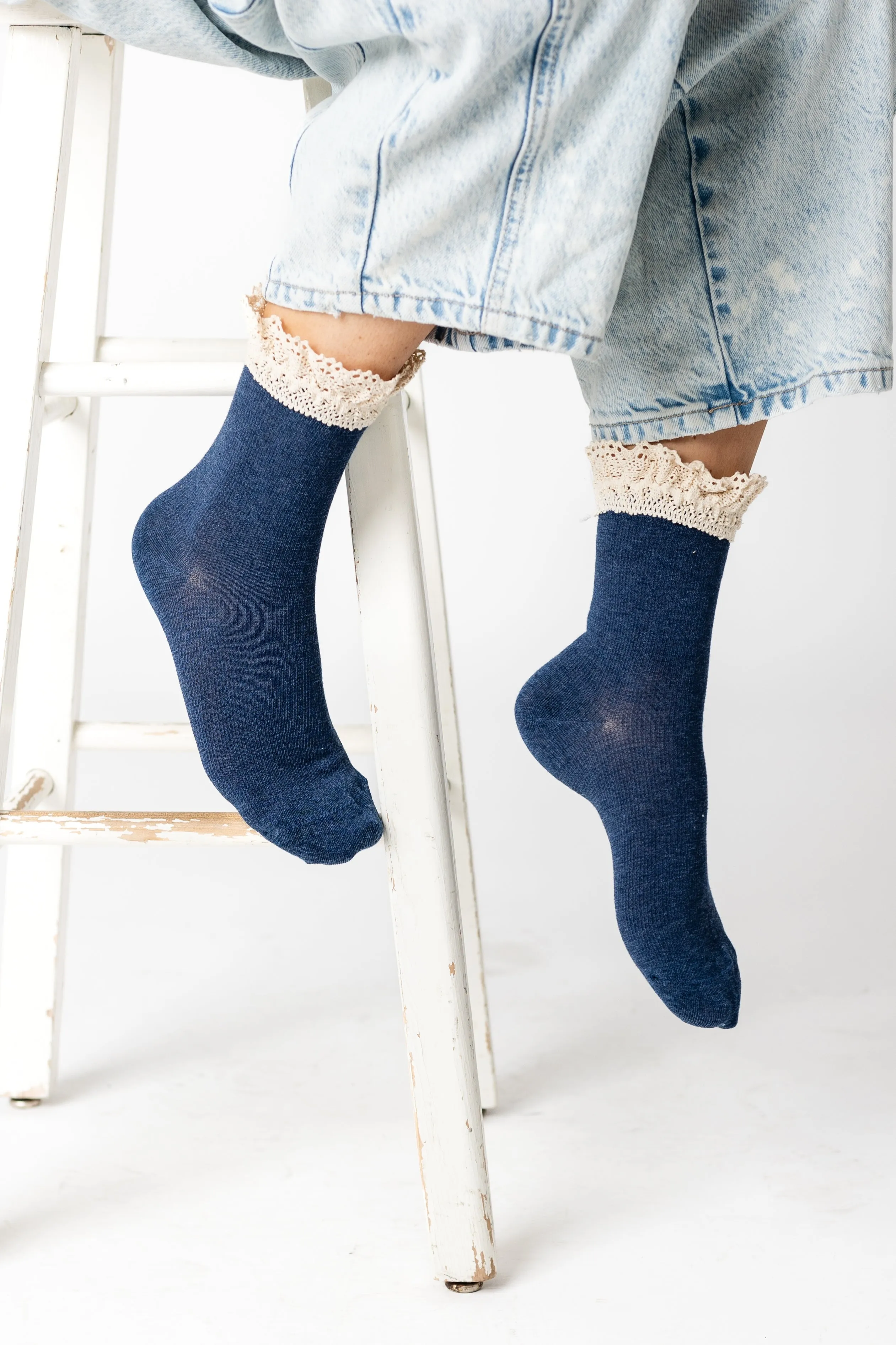 Cove All About Ruffles Socks