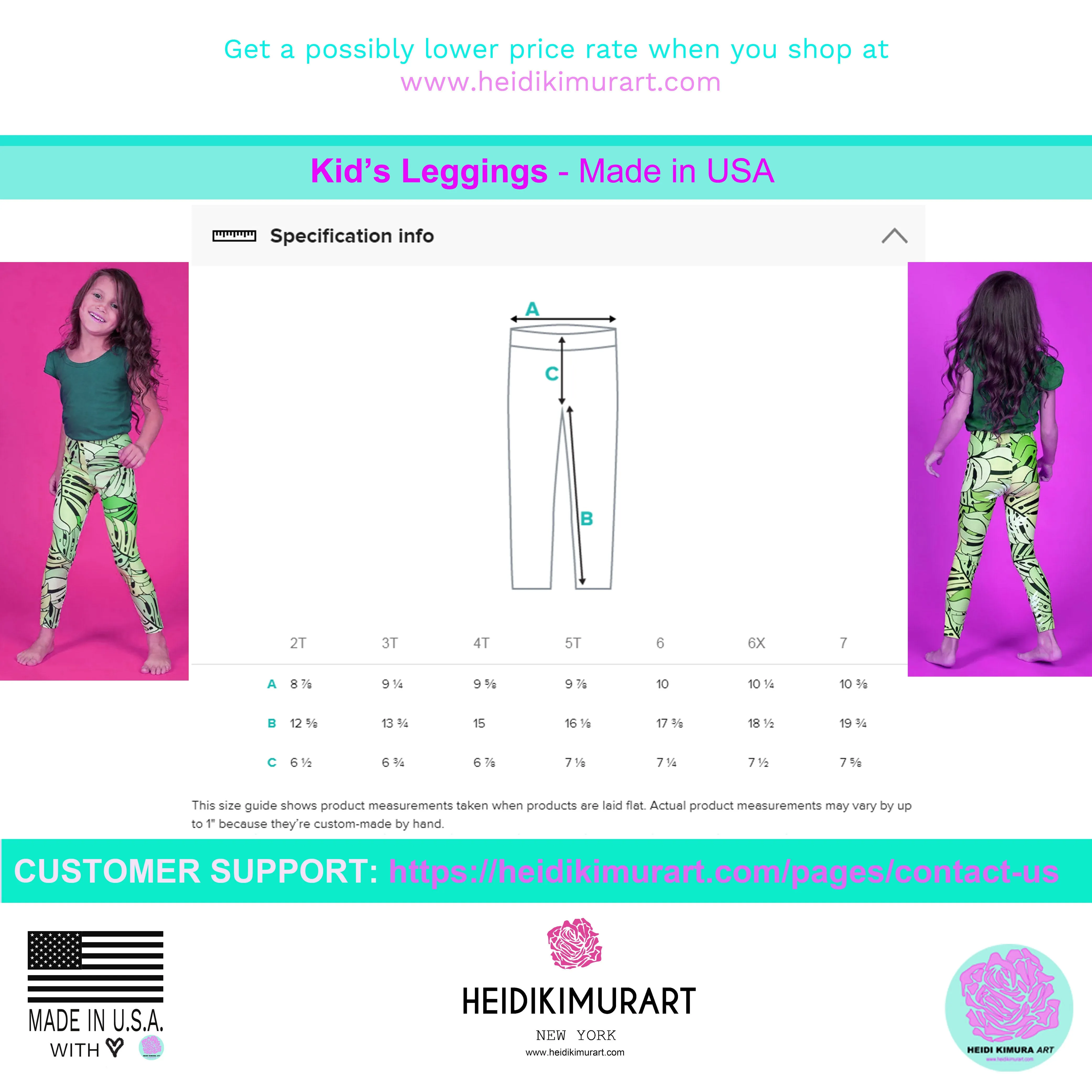 Cute Nude Modern Girl's Tights, Color Ice-cream Cactus Lemon Printed Best Kid's Leggings- Made in USA/EU