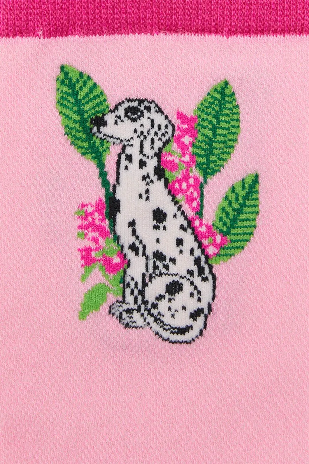 Dalmation Mesh Sock