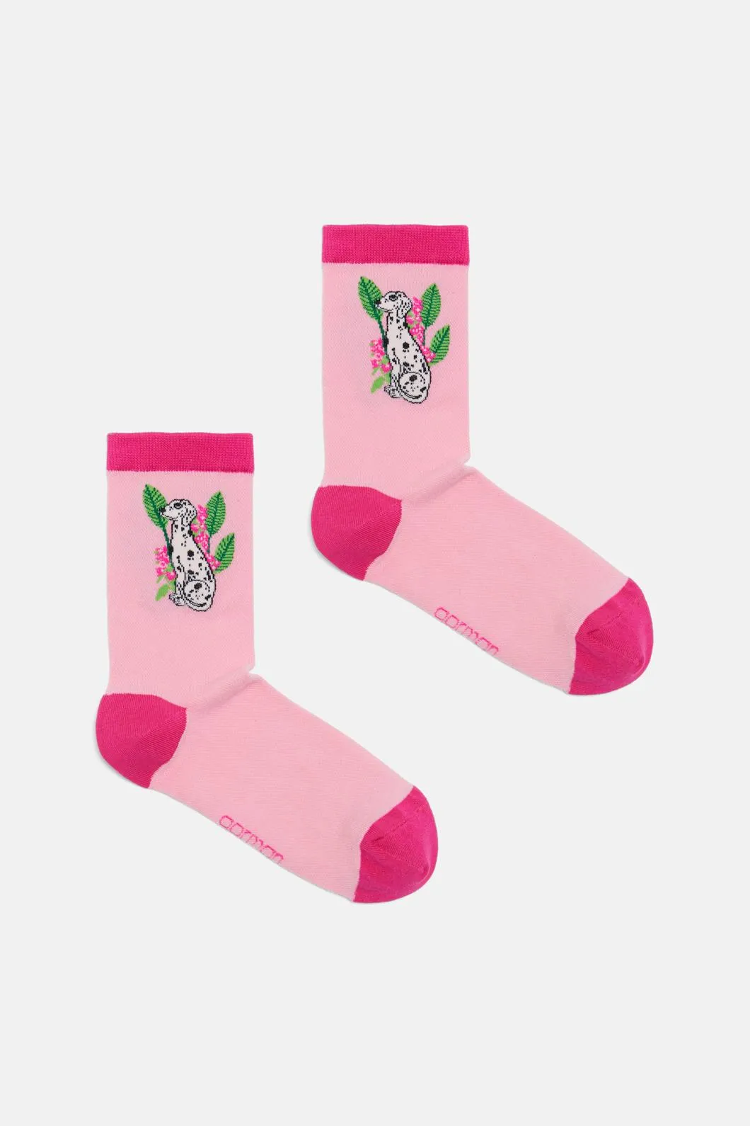 Dalmation Mesh Sock