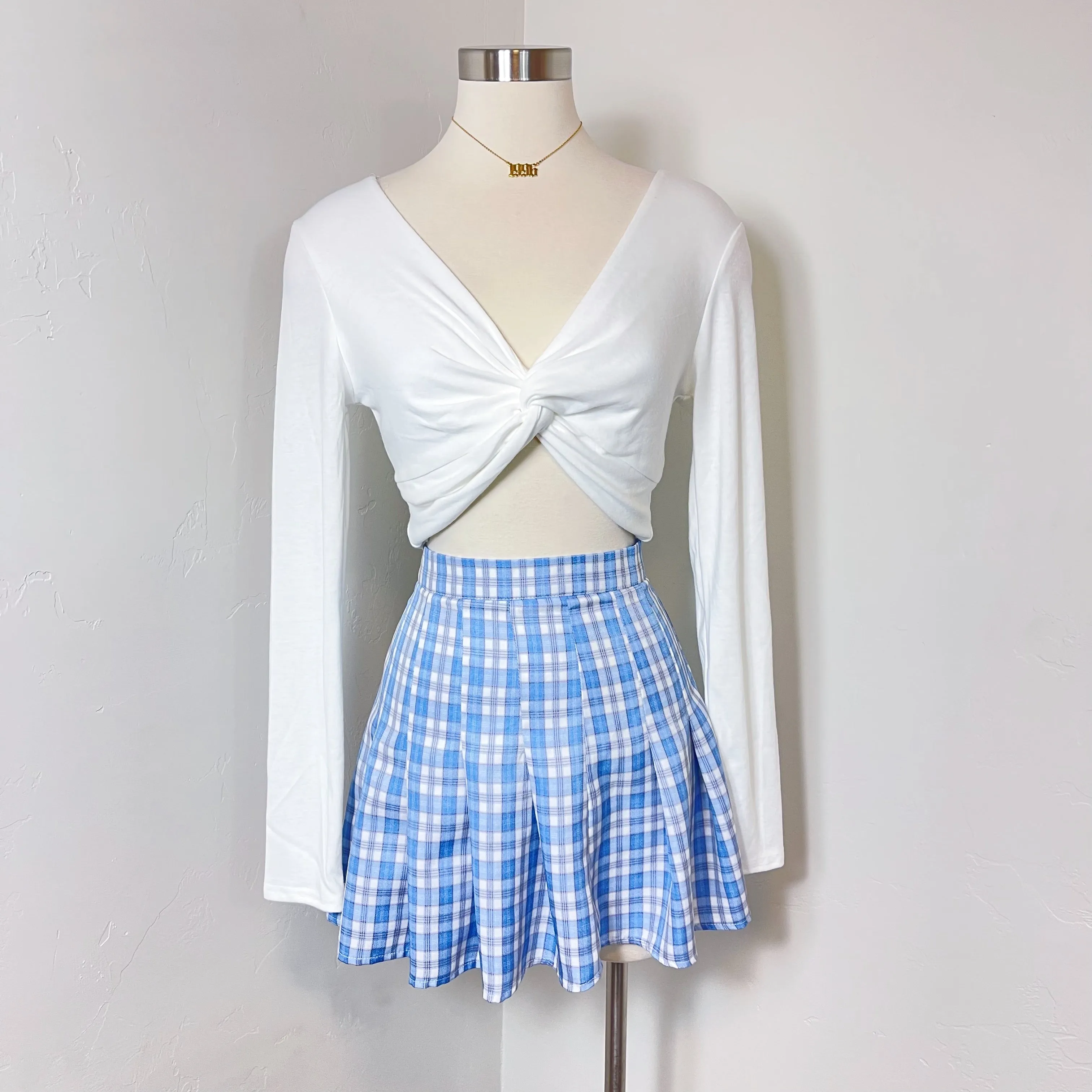 Delaney Skirt - Blue