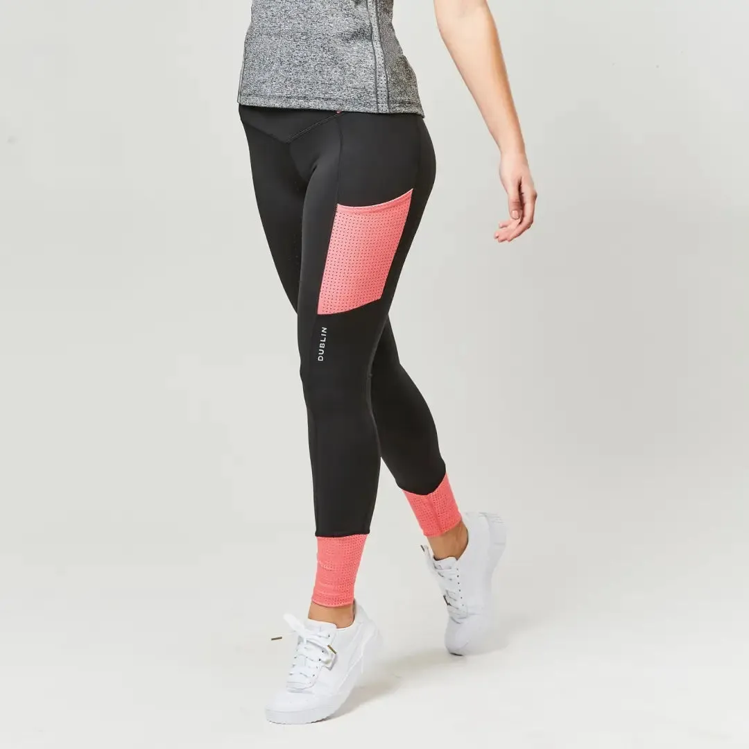 Dublin Power Performance Mid Rise Colour Block Tights