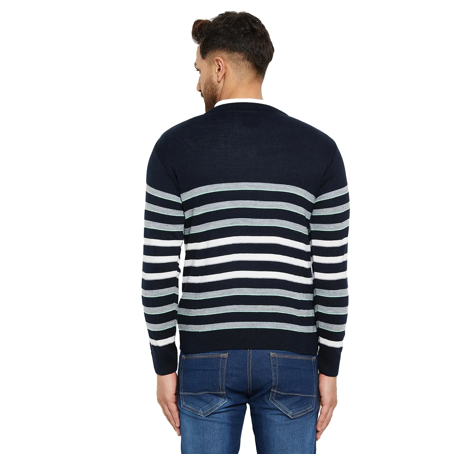 Duke Stardust Men V Neck Sweater (SDS8069)