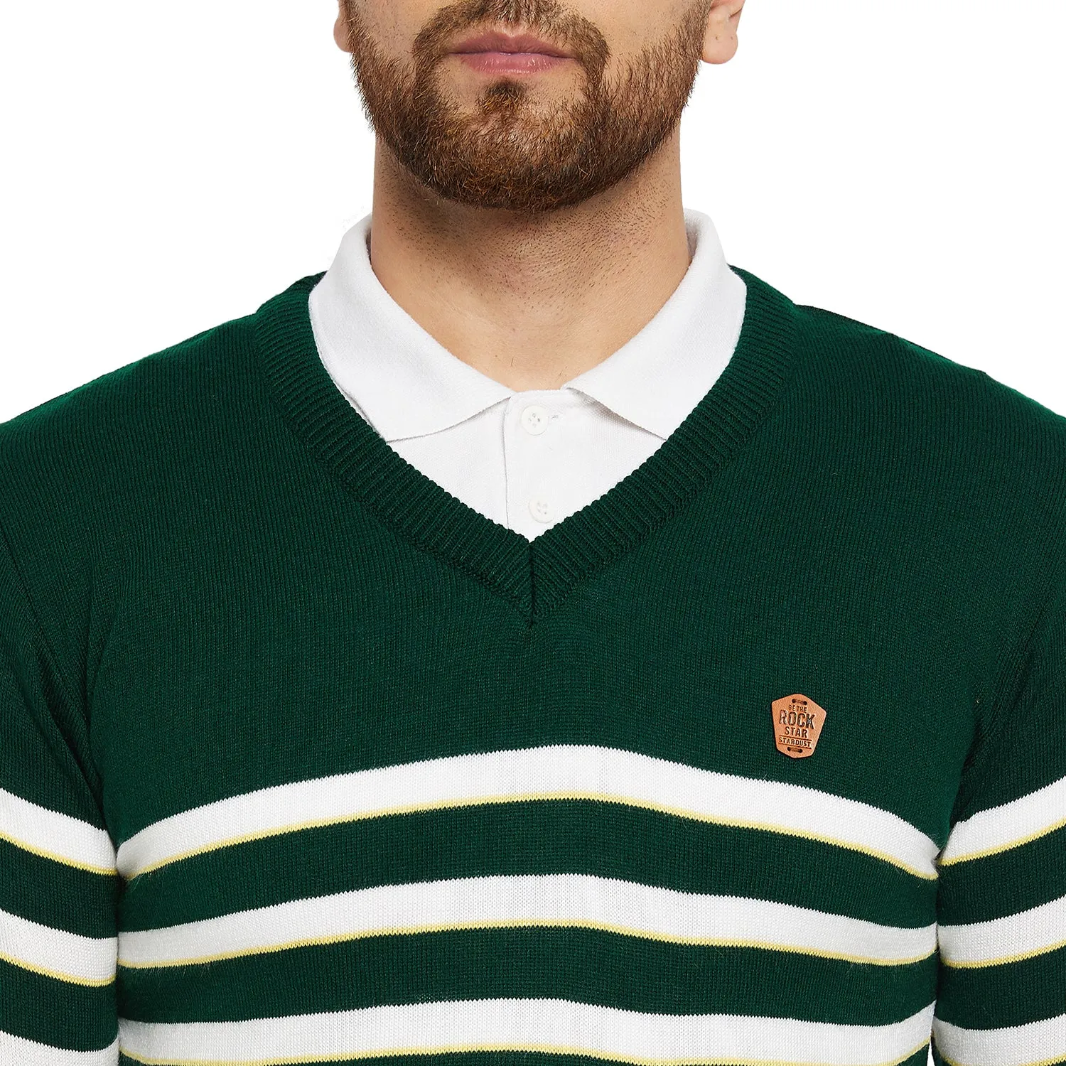 Duke Stardust Men V Neck Sweater (SDS8069)