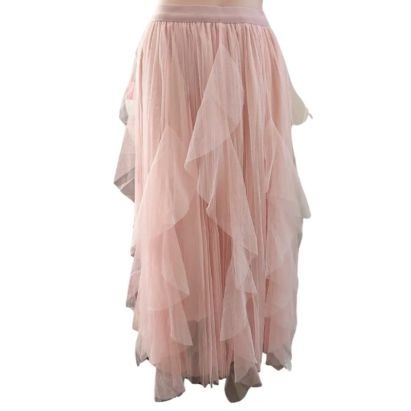 Dusky pink tulle skirt, OSFM
