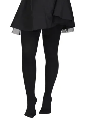 ECOCARE black 3D 90DEN recycled tights for women