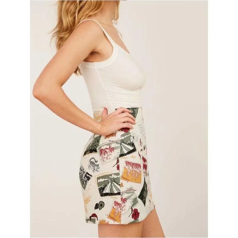 ELEGANT CASUAL MINI SKIRT