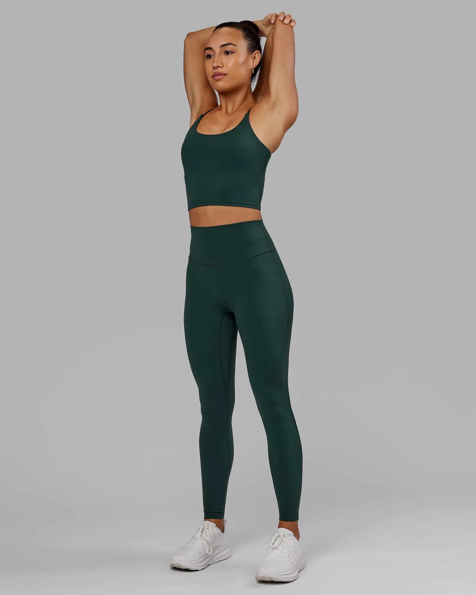 Elixir Full Length Leggings - Vital Green