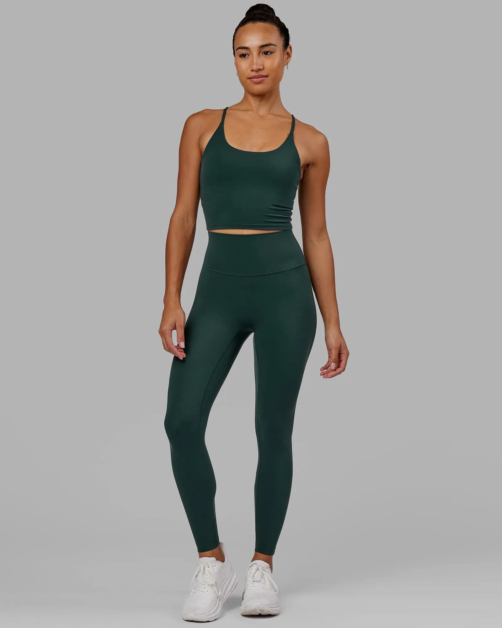 Elixir Full Length Leggings - Vital Green
