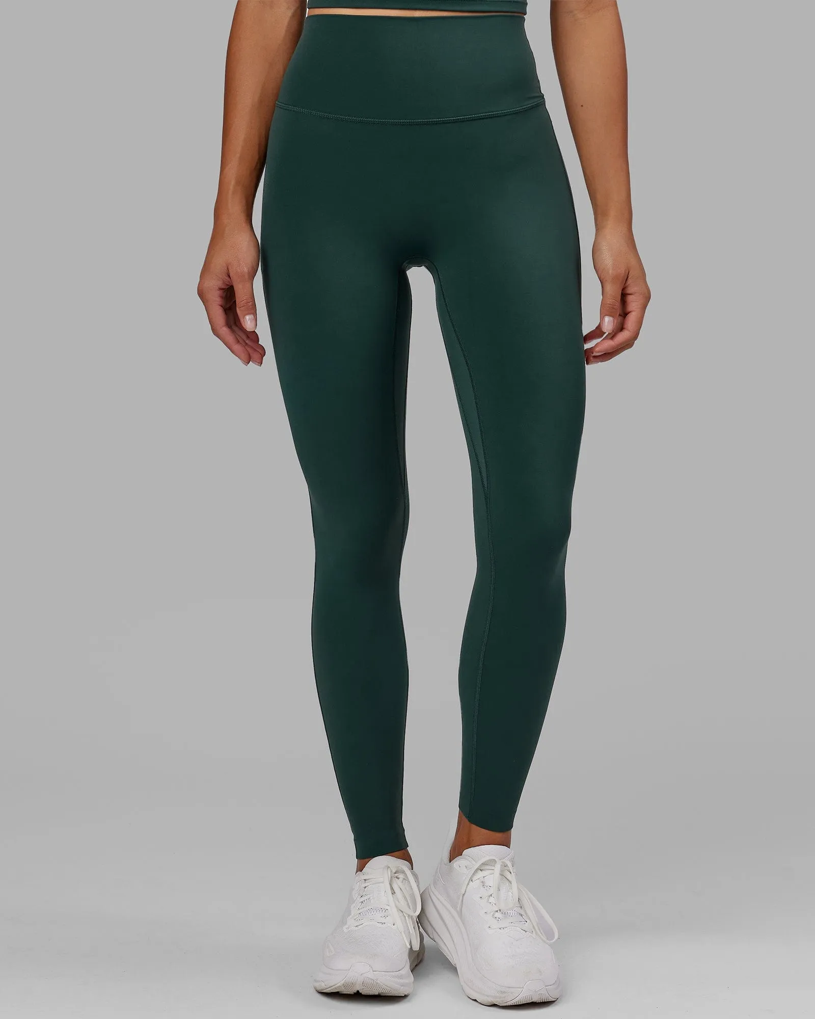Elixir Full Length Leggings - Vital Green
