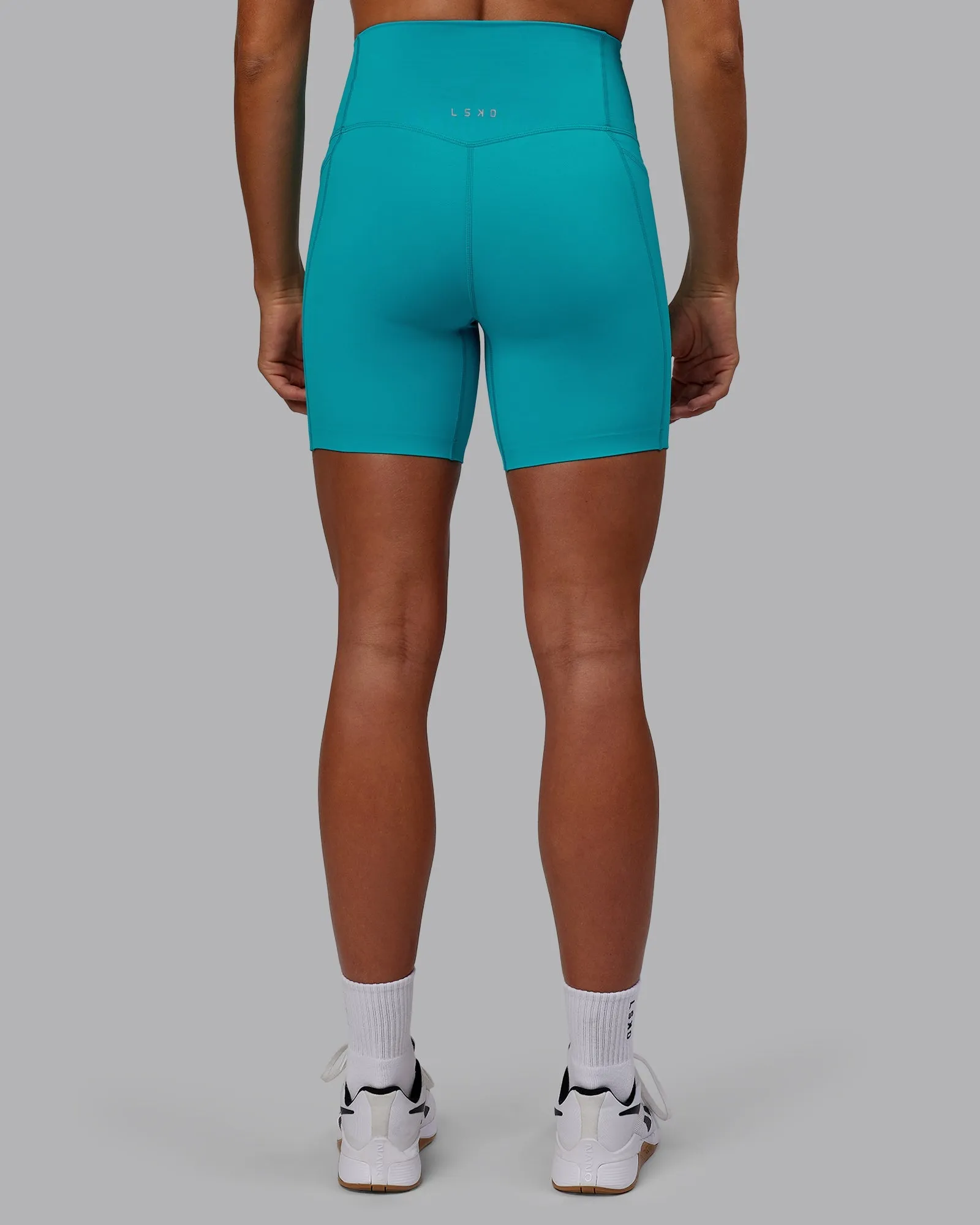 Elixir Mid-Length Shorts with Pockets - Blue Bird