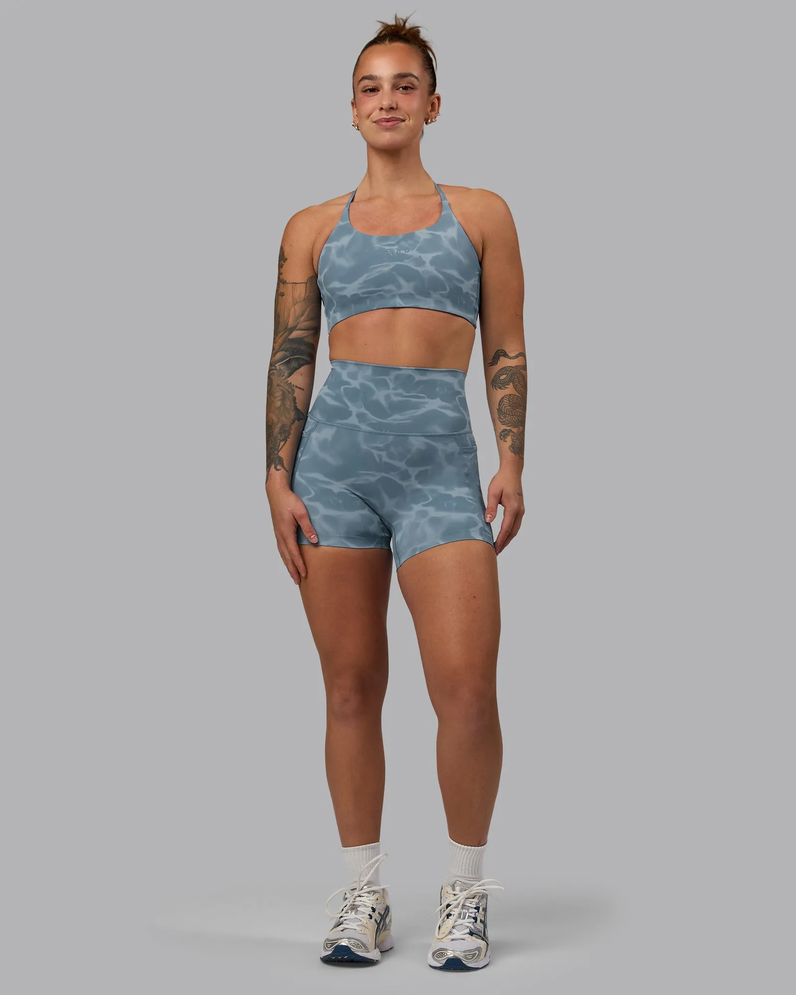 Elixir X-Length Shorts With Pockets - Tranquil-Elemental Blue