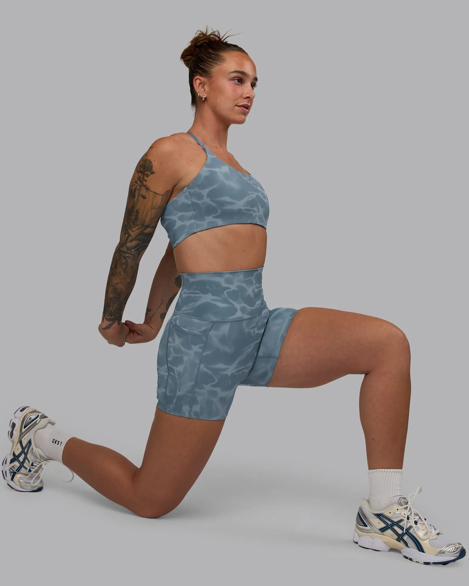 Elixir X-Length Shorts With Pockets - Tranquil-Elemental Blue