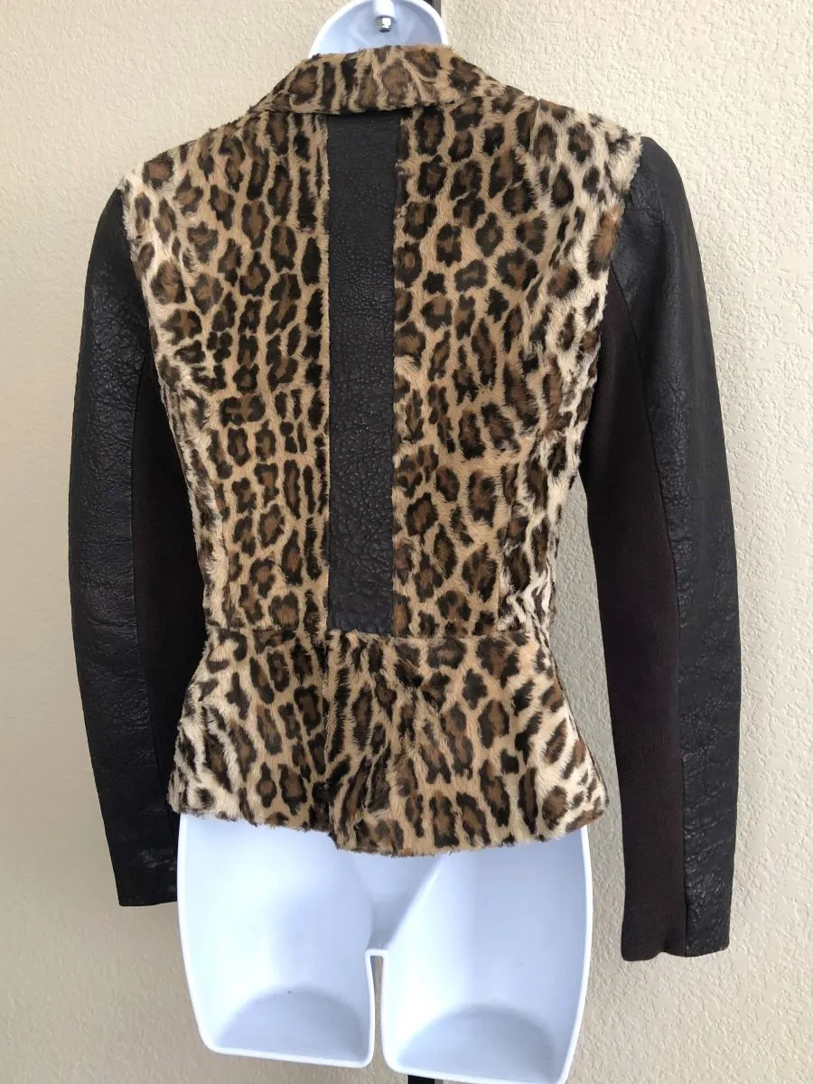 Elizabeth and James Sze XS Leopard Suit