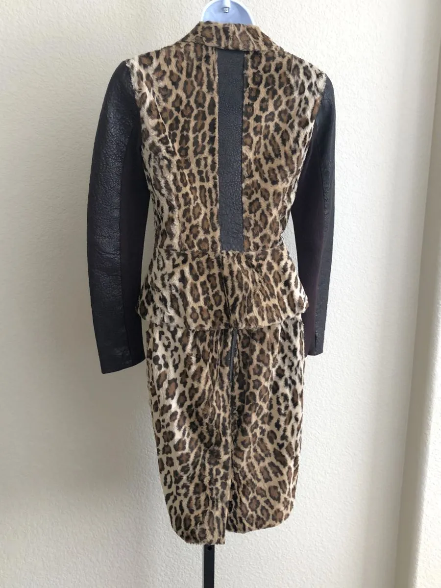 Elizabeth and James Sze XS Leopard Suit