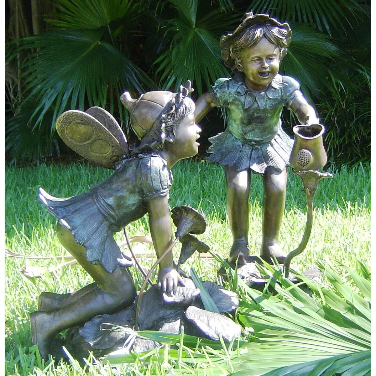 Fairy Garden Girl Statue
