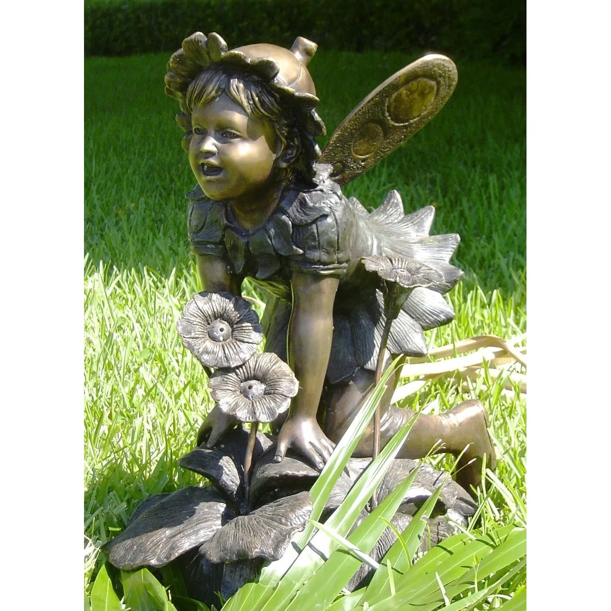 Fairy Garden Girl Statue