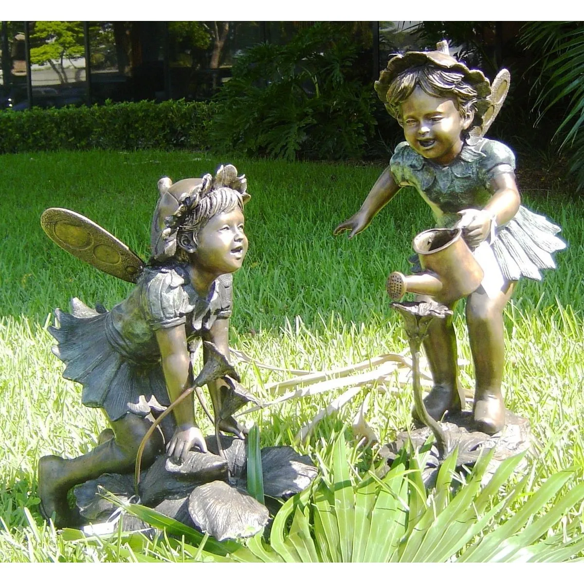 Fairy Garden Girl Statue