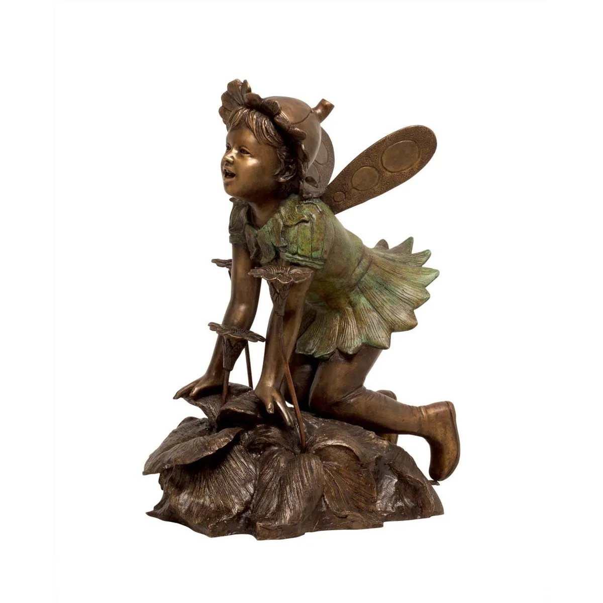 Fairy Garden Girl Statue