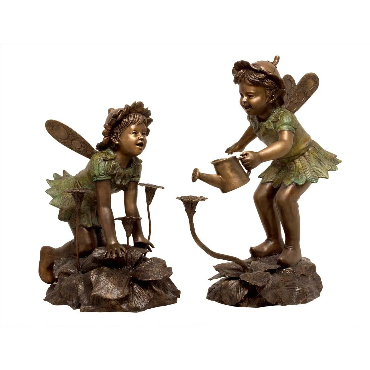 Fairy Garden Girl Statue