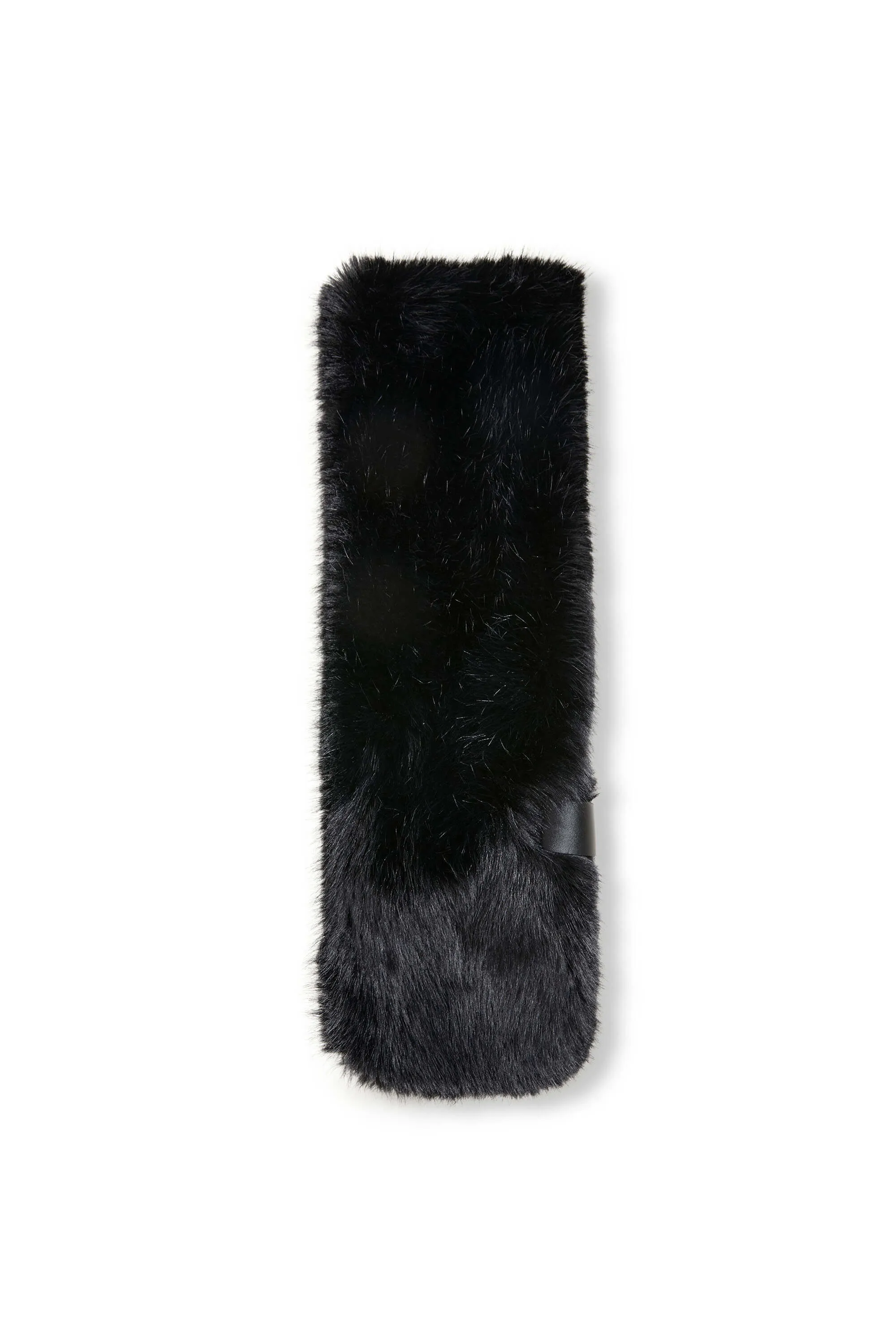 Faux Fur Black Collar