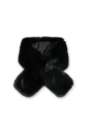 Faux Fur Black Collar