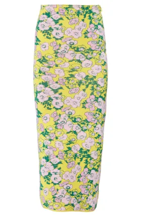 Fitted Midi Pencil Skirt