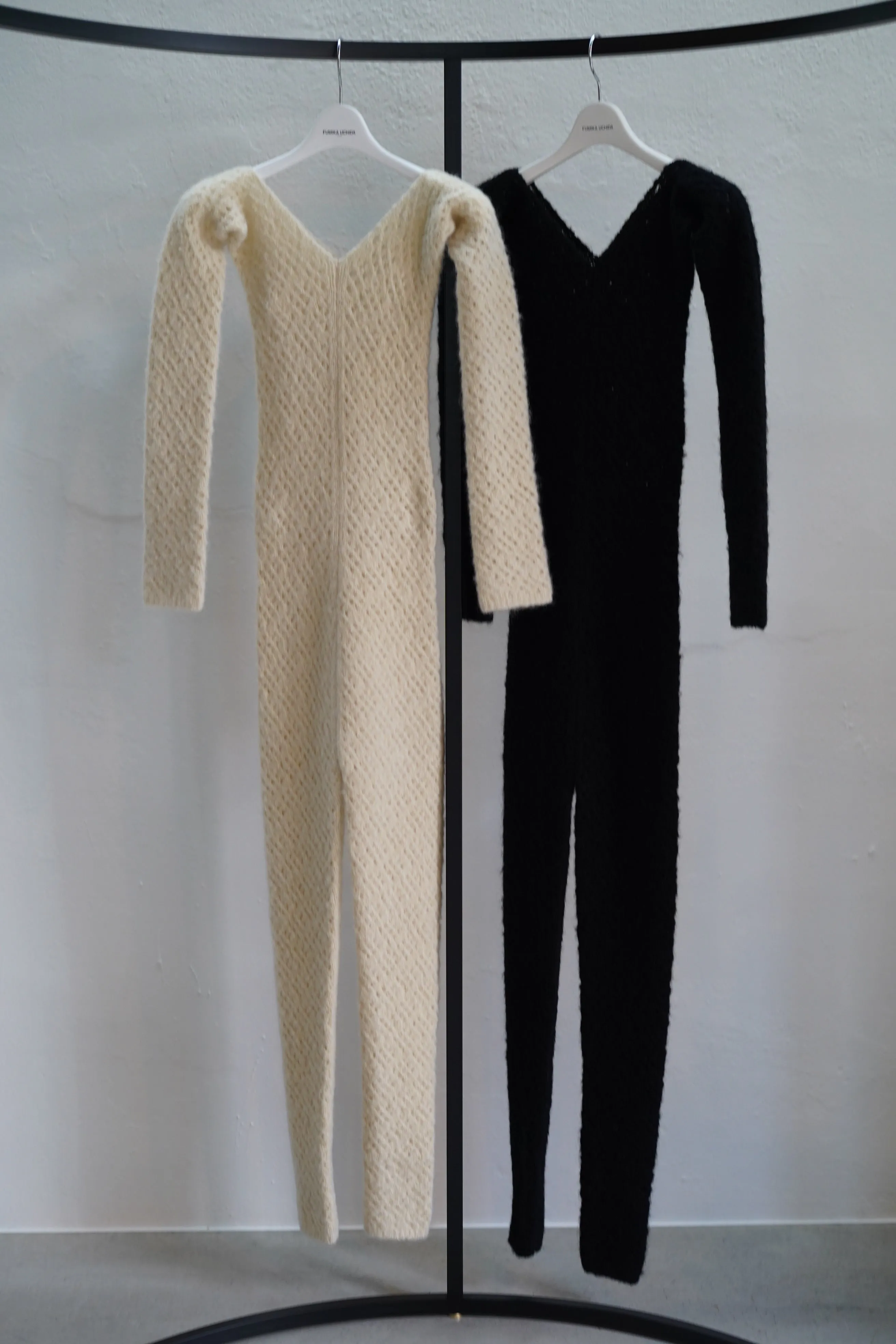 FUMIKA_UCHIDA<BR>MOHAIR MESH TIGHTS CATSUIT