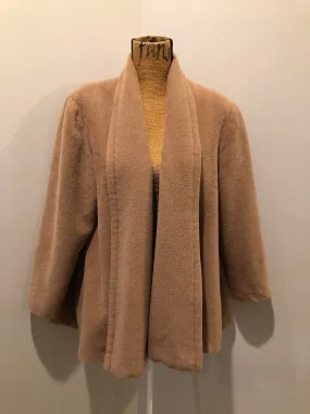 Geraldine Alpaca Wool Swing Jacket, SOLD