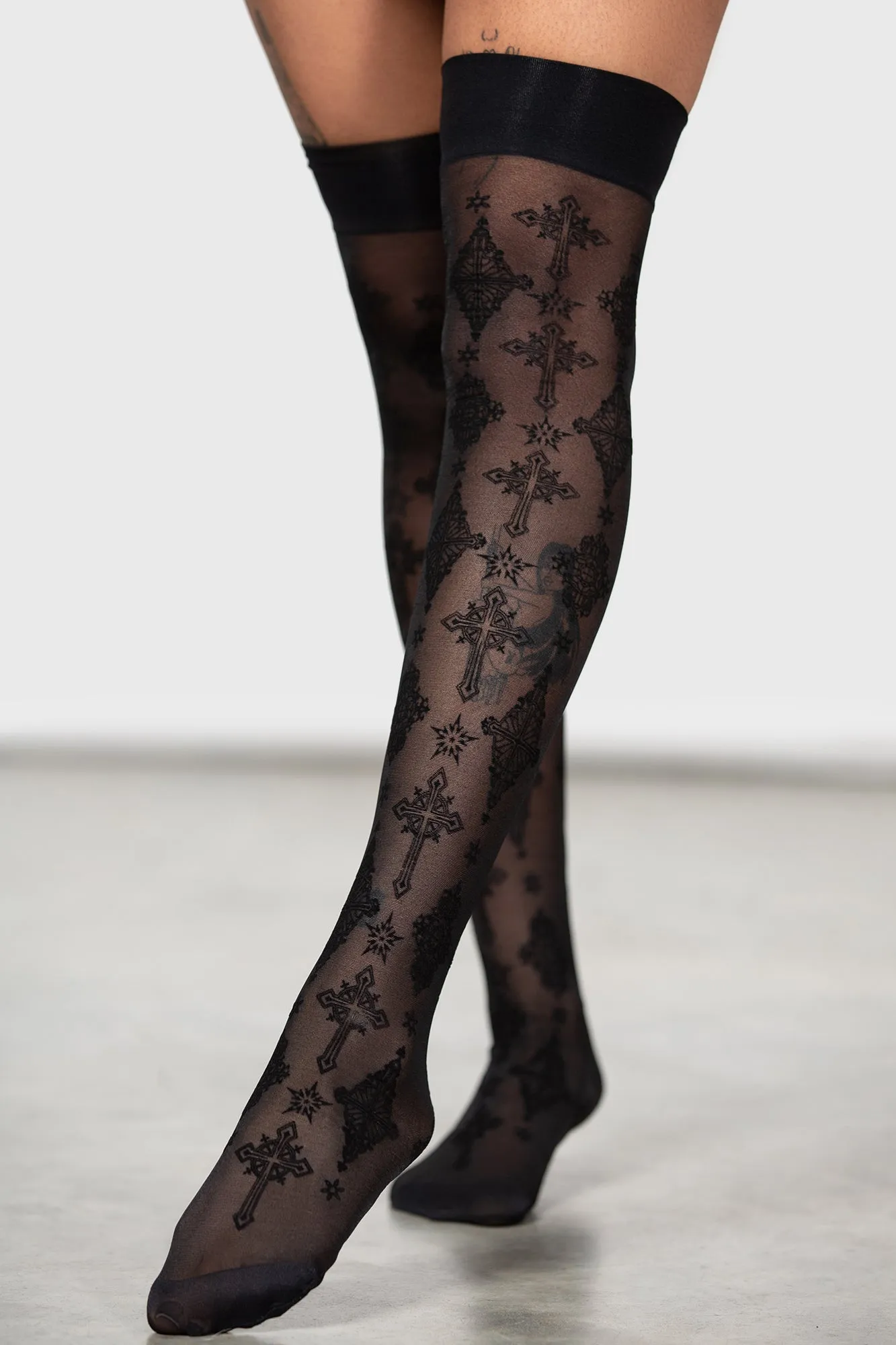 Gerta Mesh Stockings