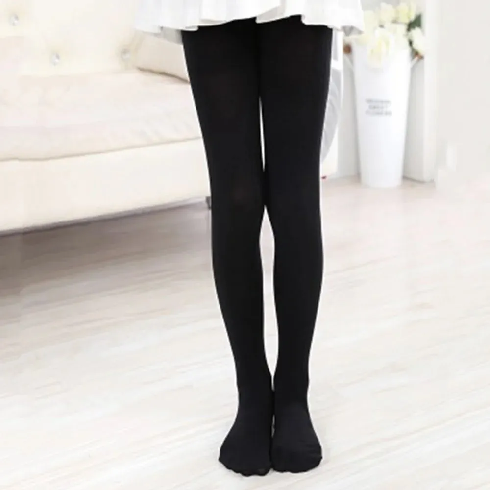 Girls Ballet Dance Tights Candy Colour Velvet Stockings