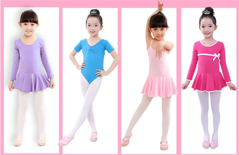 Girls Ballet Dance Tights Candy Colour Velvet Stockings
