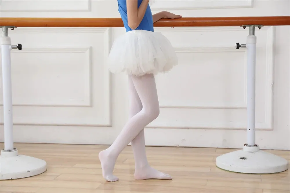 Girls Ballet Dance Tights Candy Colour Velvet Stockings