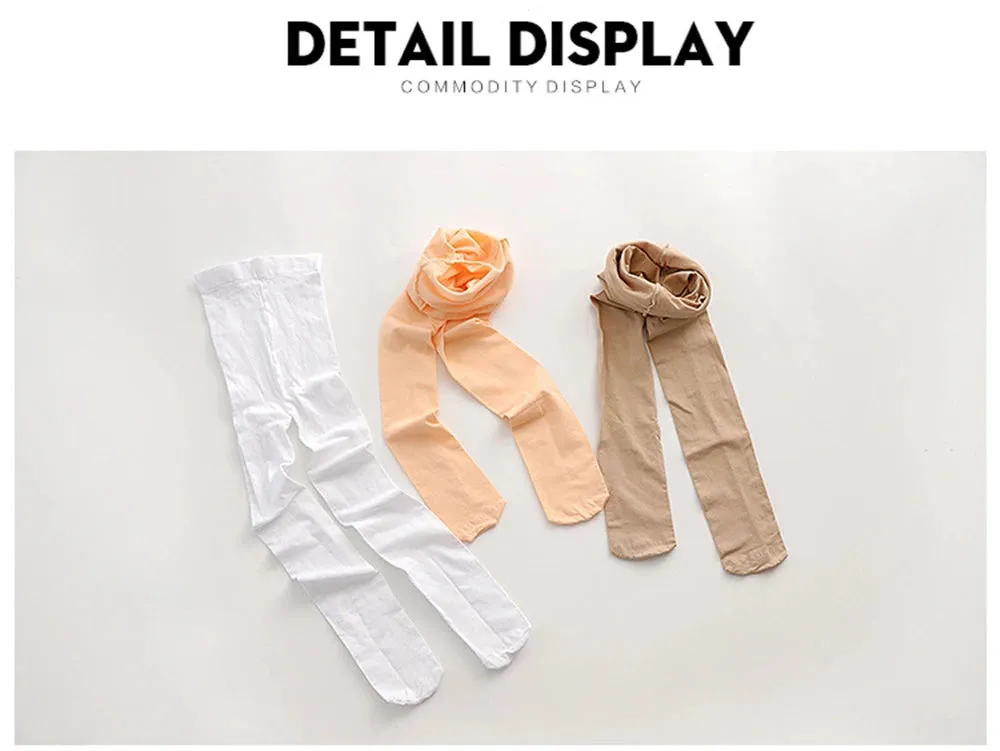 Girls Ballet Dance Tights Candy Colour Velvet Stockings