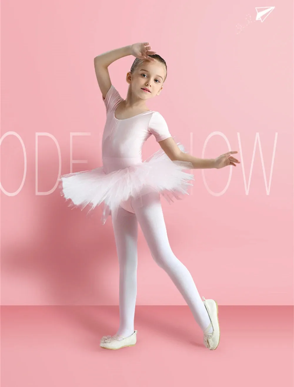 Girls Ballet Dance Tights Candy Colour Velvet Stockings
