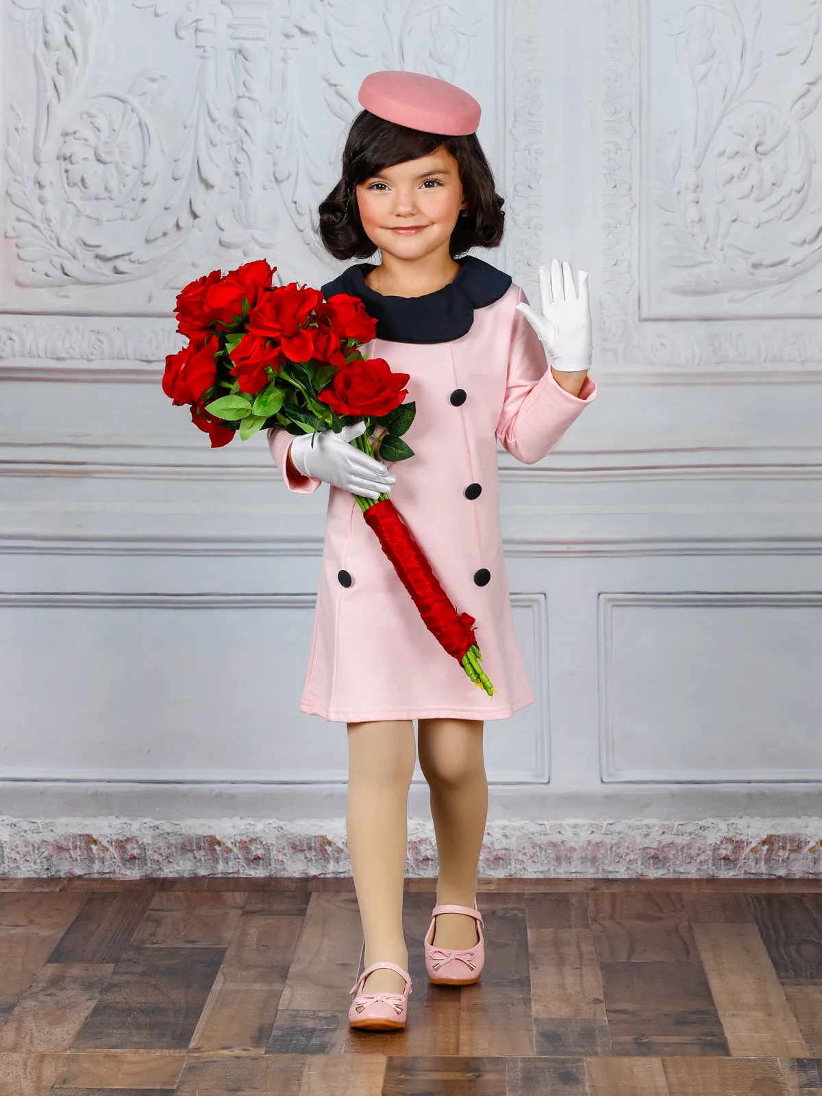 Girls First Lady Jackie Kennedy Inspired Halloween Costume