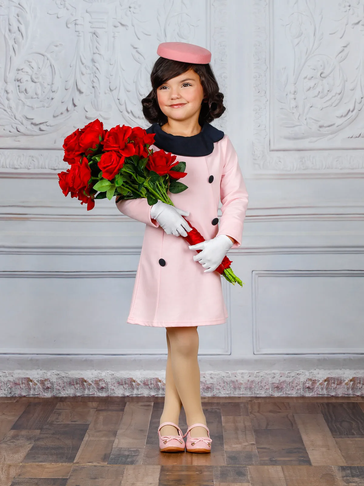Girls First Lady Jackie Kennedy Inspired Halloween Costume
