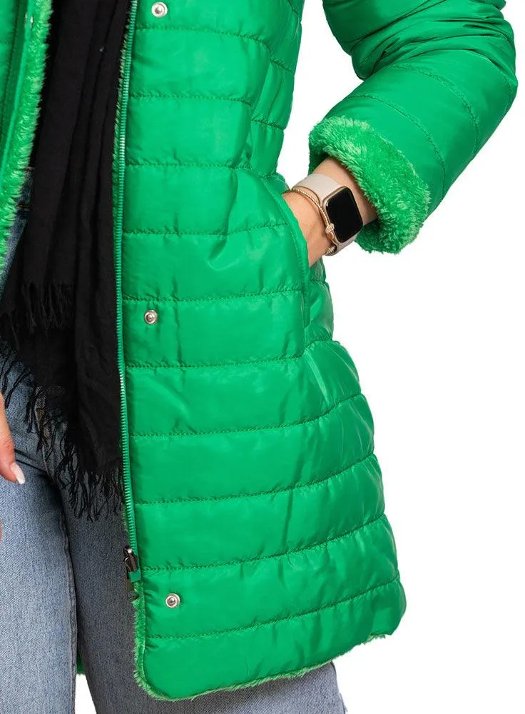 Green L-Double Face Jacket