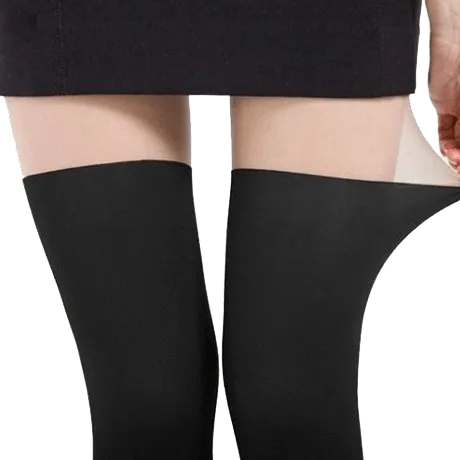 Half Black Women Tights