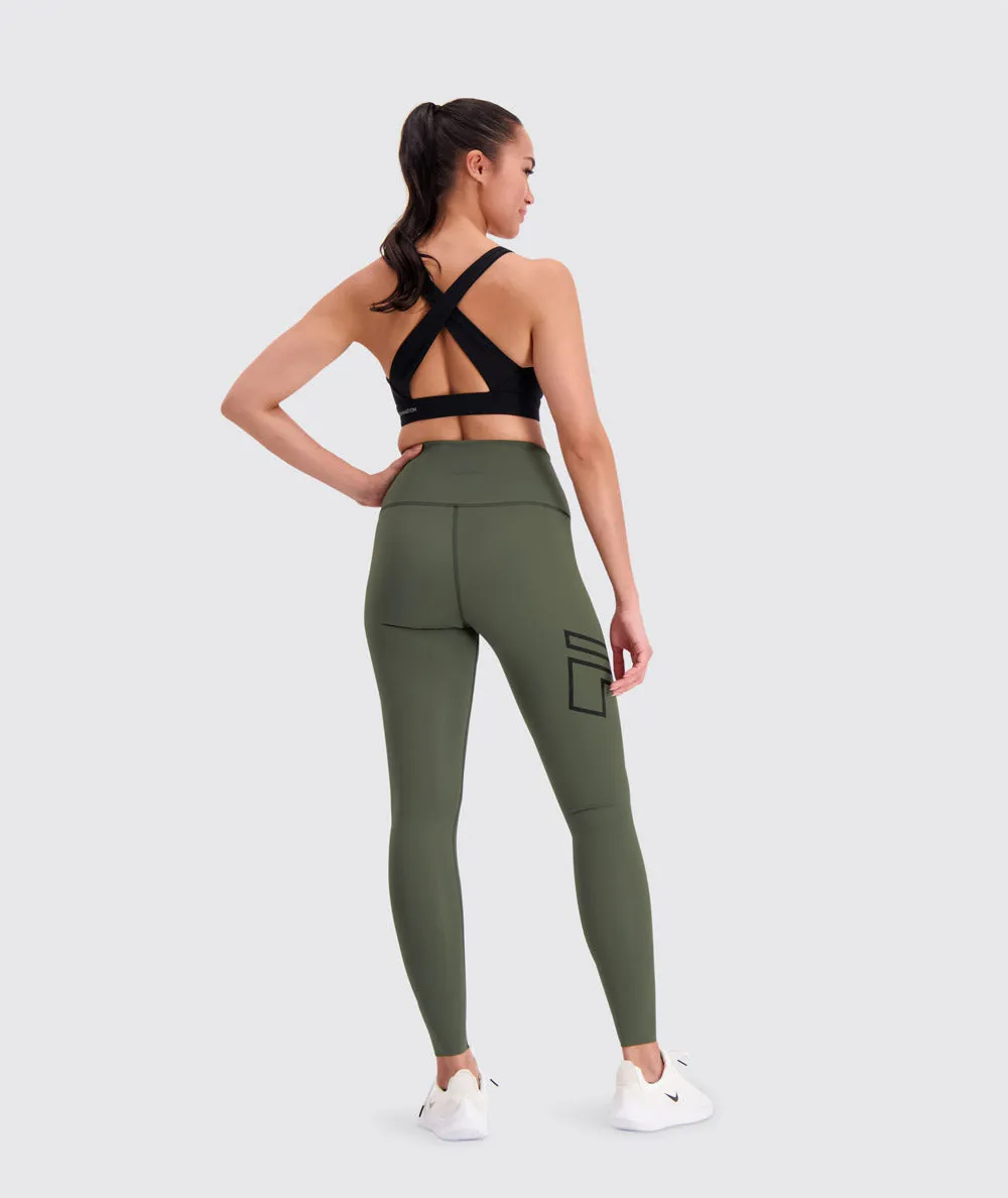 High-Waist Pro Compression Tights (OUTLET)
