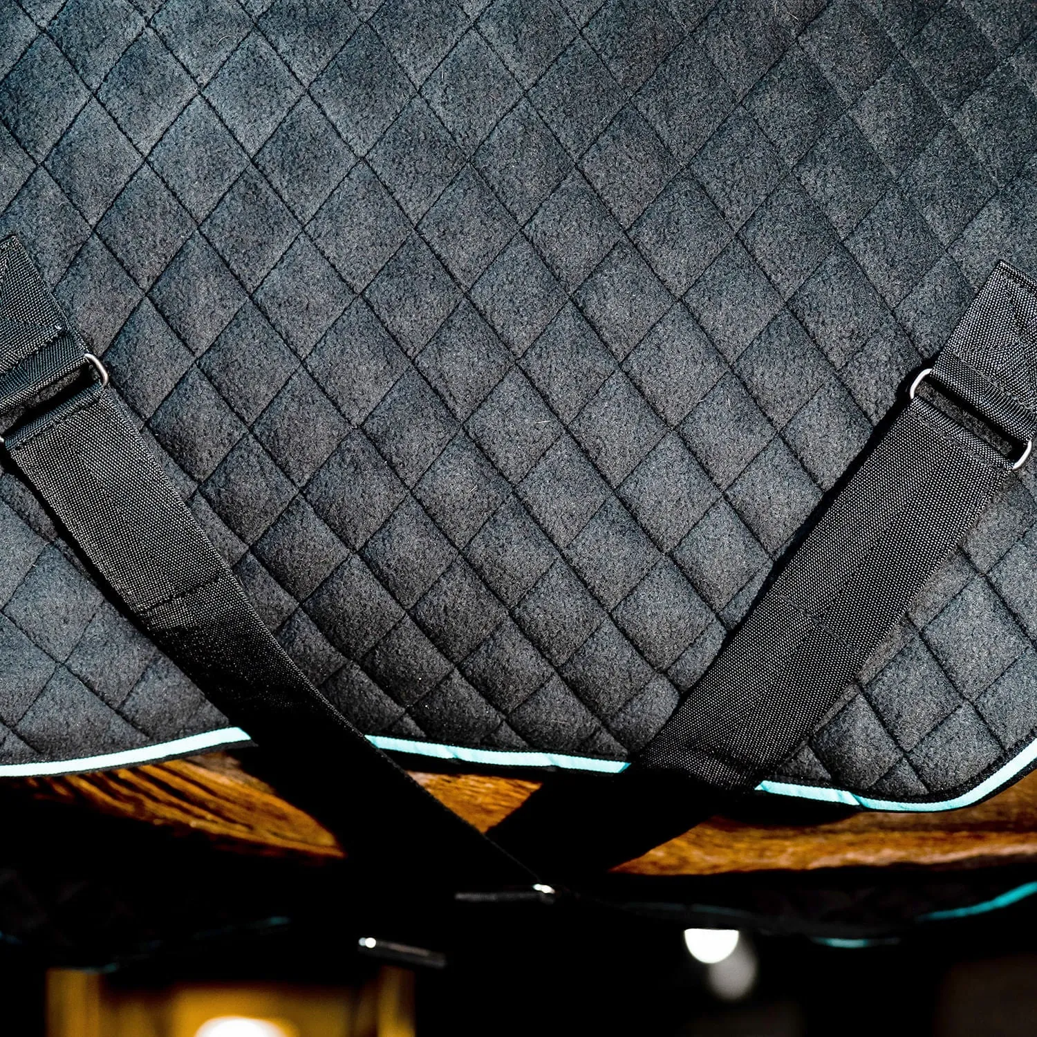 Horseware Autumn Cooler, Black/Aqua