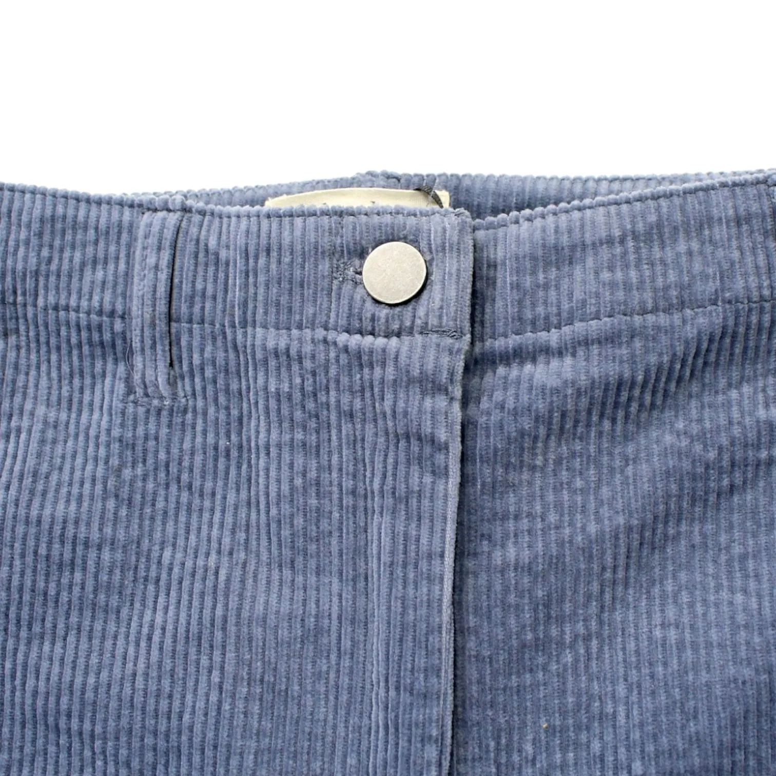 Hush Blue Corduroy Girlfriend Chinos