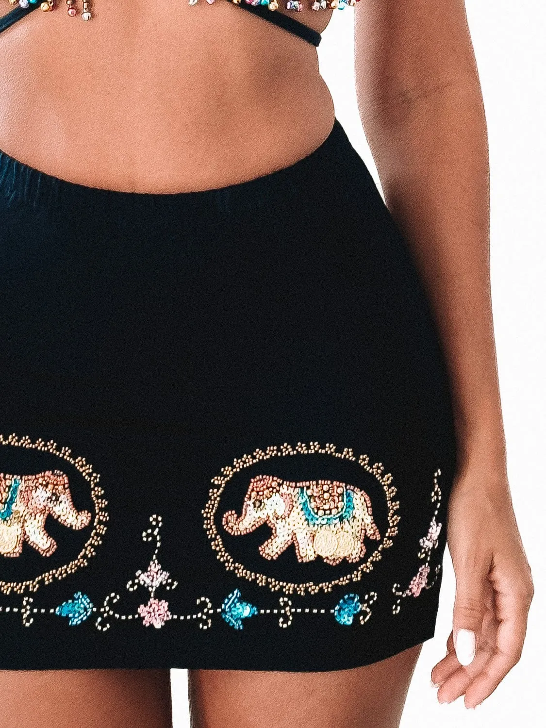 KIAH ELEPHANT MINI SKIRT