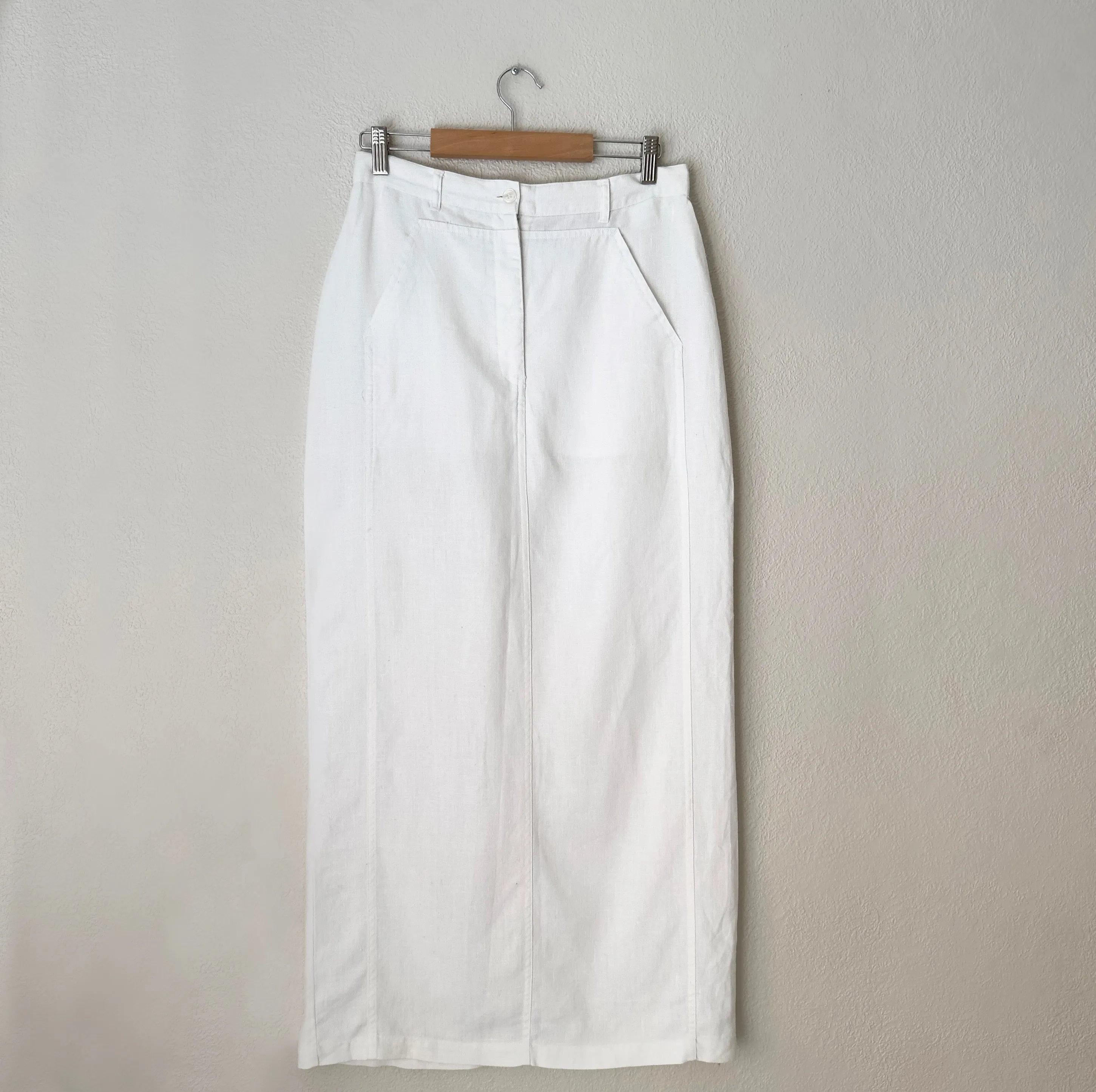Linen Pencil Skirt - 100% Linen