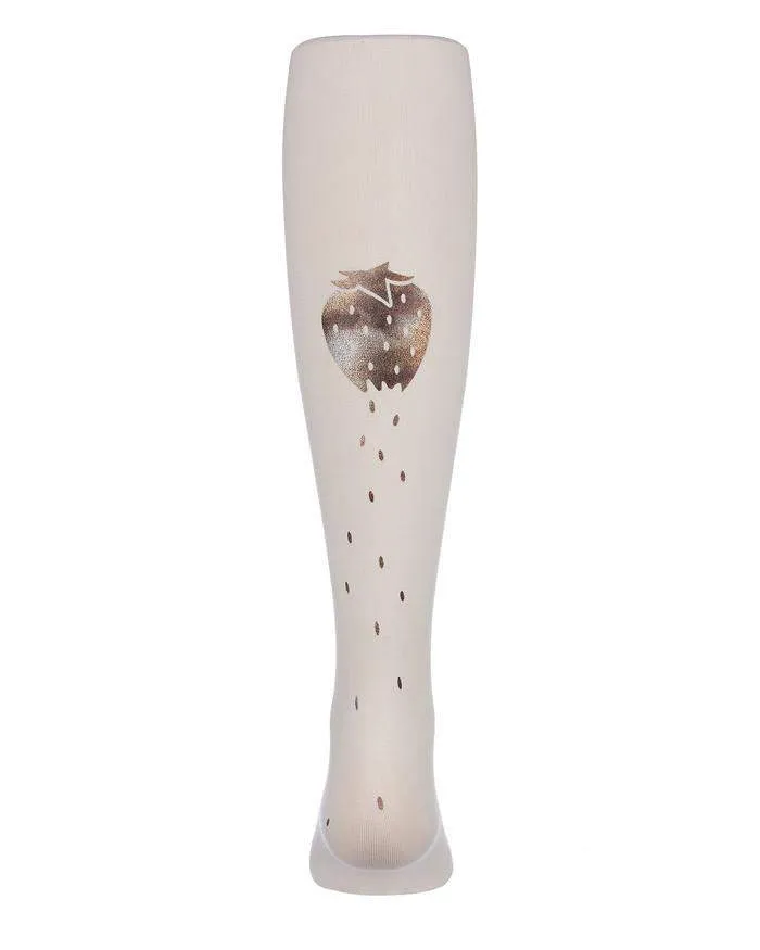 MeMoi Girls Fashion Tights Strawberry Drip Printed Style: MKF-4022